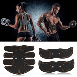 6383 Abdominal Fitness Massager  Muscle Stimulator  Portable Fitness Wireless Abs Trainer EMS Muscle Stimulator Training Device  Sporting Goods   Fitness  Running   Yoga   Fitness Equipment   Gear   Abdominal Exercisers for Men and Women