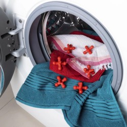 12533 Reusable Eco Friendly Laundry Washing Balls for Washing Machine  Laundry dryer Ball  6 Pc Set 
