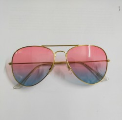 light pink glass sunglass