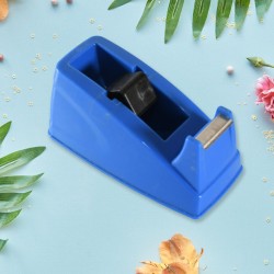 9466 Plastic Tape Dispenser Cutter for Home Office use  Tape Dispenser for Stationary  Tape Cutter Packaging Tape School Supplies  1 pc   200 Gm 