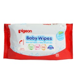Pigeon Baby Wipes Pure Water 30s