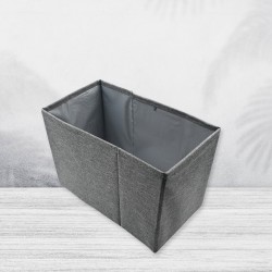 6923 FOLDABLE STORAGE BOX WITH LID AND HANDLES  COTTON AND LINEN STORAGE BINS AND BASKETS ORGANIZER FOR NURSERY  CLOSET  BEDROOM  HOME