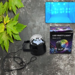 7548 Party Lights  DJ Stage Light Disco Ball Light USB Charging Party Stage Lamp Party Light for Home Bar Car Wedding Holiday Party  Party Gift Kids Birthday