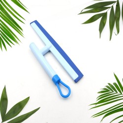 7996 Glass Cleaning Wiper Window Cleaner  for Bathroom  Windows  and Car Glass  Window  Mirror Scraper Brush with Soft Rubber