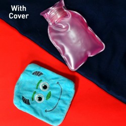 6534 Blue Sullivan Monster small Hot Water Bag with Cover for Pain Relief  Neck  Shoulder Pain and Hand  Feet Warmer  Menstrual Cramps 
