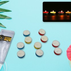 6939 DECORATIVE COLOR CANDLE LIGHT CANDLE PERFECT FOR GIFTS  HOME  ROOM  BIRTHDAY  ANNIVERSARY DECORATIVE CANDLES  10 Pc Set 