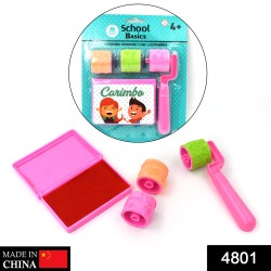 4801 Roller Stamp used in all types of household places by kids and childrens for playing purposes