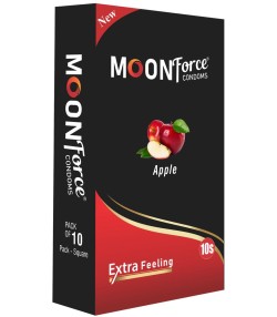 MOON FORCE Extra Dotted Pack of 10 APPLE
