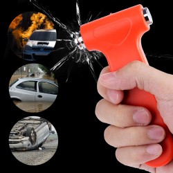 9393 Car Safety Hammer Emergency and Rescue Tool Car Window Breaker and Seatbelt Cutter Safety Hammer Emergency Rescue Tool Car Window Breaking Seat Belt Cutter  1 Pc 