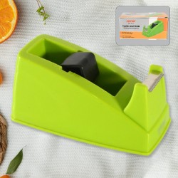 9463 Plastic Tape Dispenser Cutter for Home Office use  Tape Dispenser for Stationary  Tape Cutter Packaging Tape School Supplies  1 pc   300 Gm 