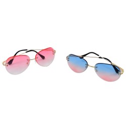 4951 1Pc Mix frame Sunglasses for men and women  Multi color and Different shape and design 