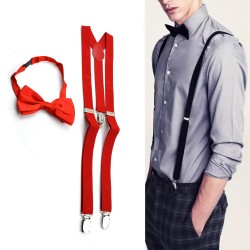 7297 Fashion Accessories Suspenders for Men  Button Pant Braces Clothes Accessory with Elastic  Y Back Design   Regular and Tall Sizes Mix color  1pc 