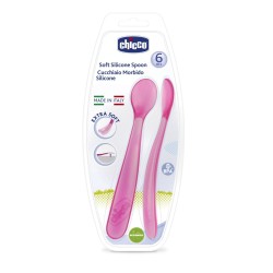 Soft Silicone Spoon Girl 6M+ 