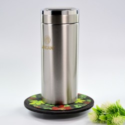6444 500ML STAINLESS STEEL WATER BOTTLE FOR MEN WOMEN KIDS   THERMOS FLASK   REUSABLE LEAK PROOF THERMOS STEEL FOR HOME OFFICE GYM FRIDGE TRAVELLING
