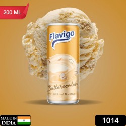 1014 Flavigo Butter Scotch Ice Cream Milkshake  200Ml    Ice cream shakes