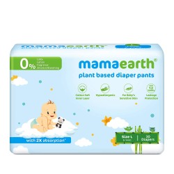 Plant Based Diaper Pants L (9-14Kg) 