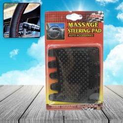 Silicon Car Massage Steering Cover High Quality Silicon Massger Pad Suitable For All Car  2 Pc Set 