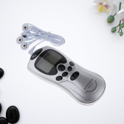 6723  Multifunctional Massager  Health Care Digital Chinese Meridian Tens Therapy Massager Relax Body Muscle Accupuncture Machine 4 Electrode Pads   Charger Adapter and Cable   Physiotherapy  Electric Digital Therapy neck back Mane Massage