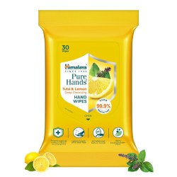 Tulsi & Lemon Deep Cleansing Hand Wipes 30pcs