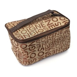 6065 Portable Makeup Bag widely used by women   s for storing their makeup equipment   s and all while travelling and moving 