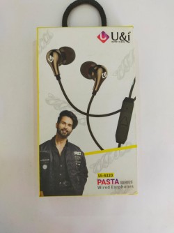 u and i pasta series wired earphone