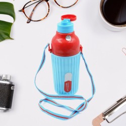 0400 Plastic Sports Insulated Water Bottle with Dori Easy to Carry High Quality Water Bottle  BPA Free   Leak Proof  for Kids  School  For Fridge  Office  Sports  School  Gym  Yoga  1 Pc 500ML 