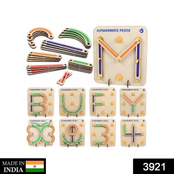 3921 Alpha Numeric Puzzle used in all kinds of household and official places specially for kids and children for their playing and enjoying purposes.