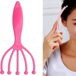 0268 Scalp Massager Handheld Portable Head Massager Deep Relax and Pressure Relief in Office Household and Tour   Father   s Day and Mother   s Day Gifts for Home Relaxation  1 Pc  