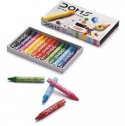 Doms 12 Wax Crayons(Set of 5 boxes)