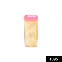 1095 Bamboo Toothpicks with Dispenser Box